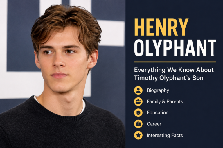 Henry Olyphant: Everything We Know About Timothy Olyphant's Son