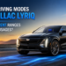 do the driving modes in cadillac lyriq offer different ranges or battery usages?