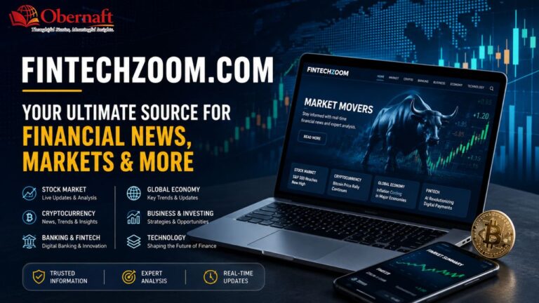 FintechZoom.com: A Complete Guide to Financial News, Markets, Crypto, and Investment Insights
