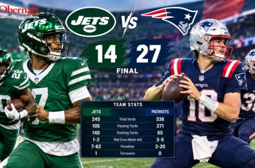New York Jets vs New England Patriots Match Player Stats: Complete Game Breakdown & Analysis